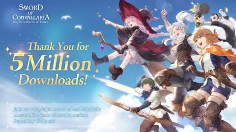 Sword of Convallaria celebrates five million downloads with generous in-game rewards