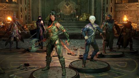 Karlach and Astarion join a party of heroes in virtual tabletop Project Sigil.