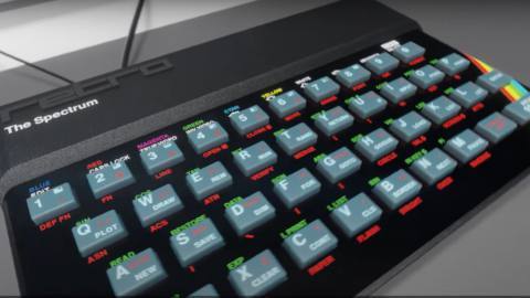 ZX Spectrum recreation coming this November from team behind Atari 400 Mini, rubber keys and all