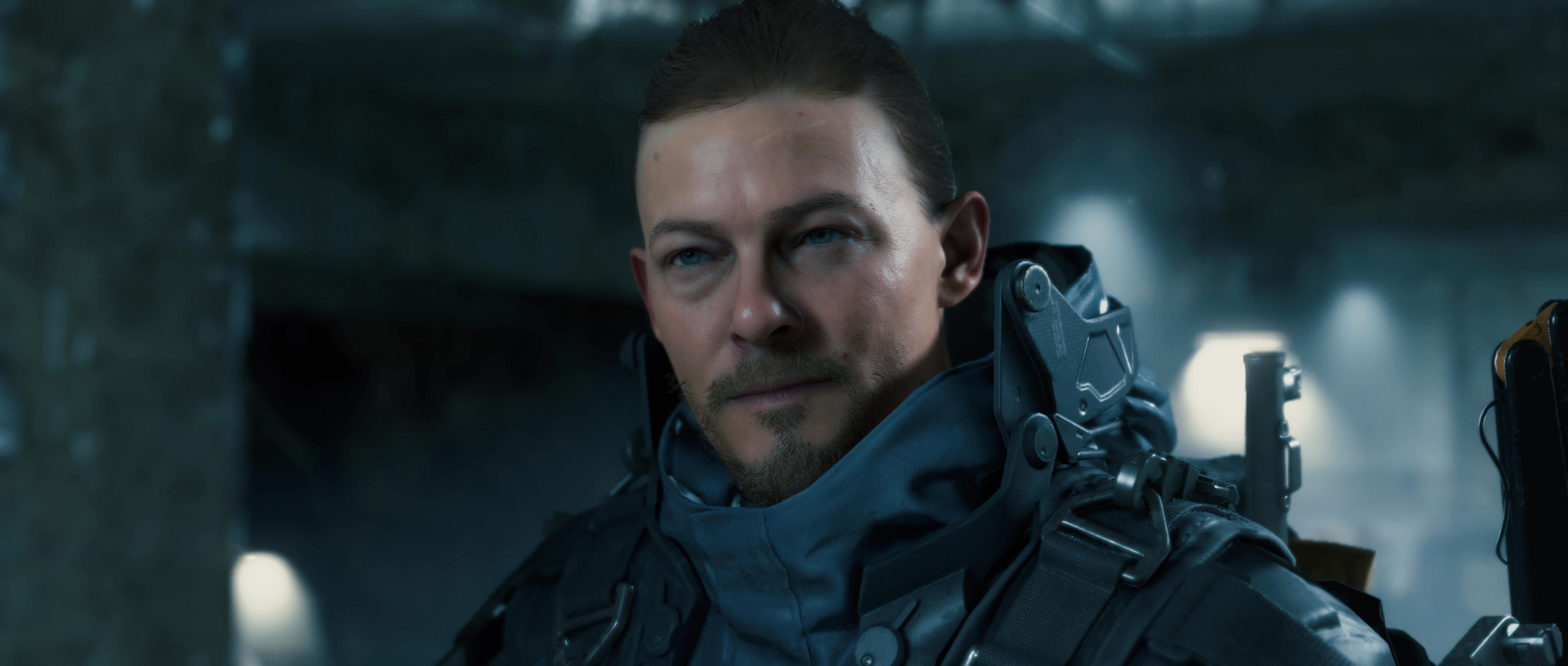 Sam Porter Bridges, the protagonist of Death Stranding, played by Norman Reedus. Sam Porter Bridges, the protagonist of Death Stranding, played by Norman Reedus.