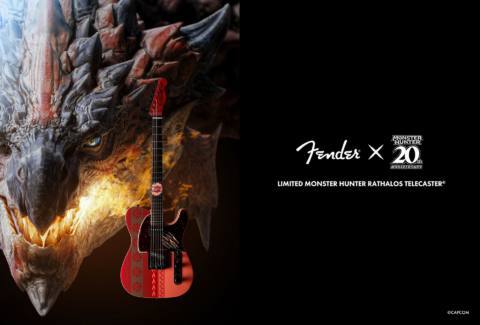 Capcom teams up with Fender for this Monster Hunter-inspired Telecaster