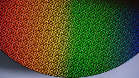 Intel 18A wafer