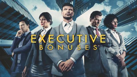 GTA Online promo art for Executive Bonuses