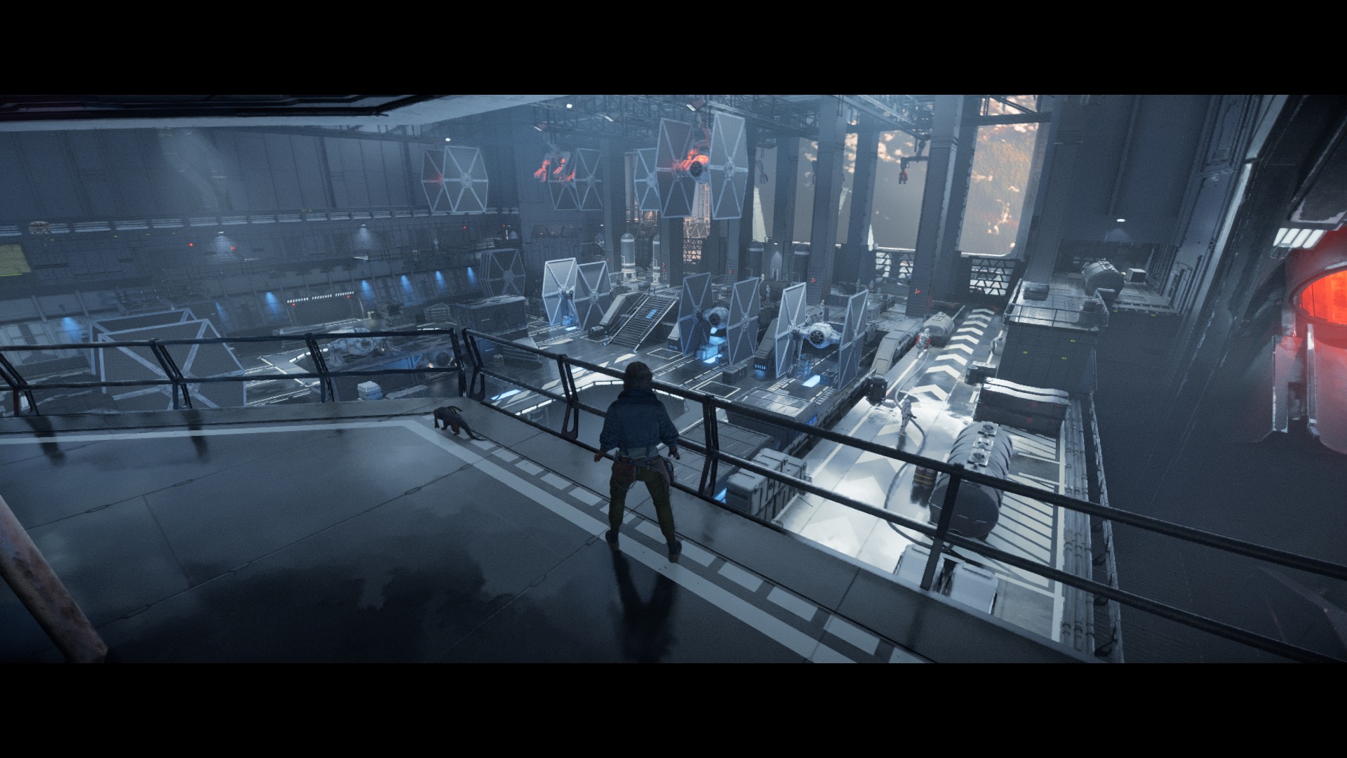 Tie Fighter Carrier in Star Wars Outlaws