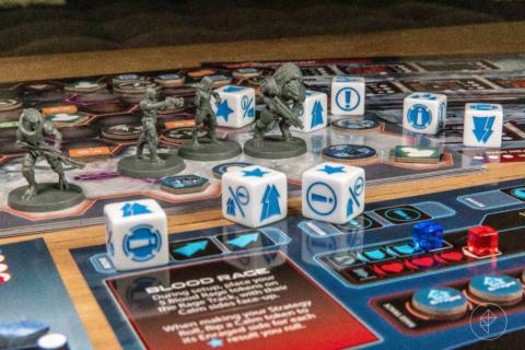 Mass Effect: The Board Game prioritizes tactical action over space opera