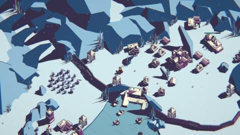 Minimalist strategy game Thronefall leaves Steam early access next month, Switch version announced