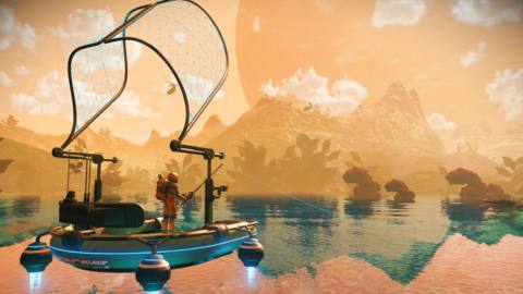 No Man’s Sky finally delivers the perfect reason to explore a few trillion planets: to go fishing