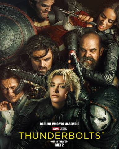 Official Thunderbolts poster adds an unwelcome sixth finger to one of the Thunderbolts