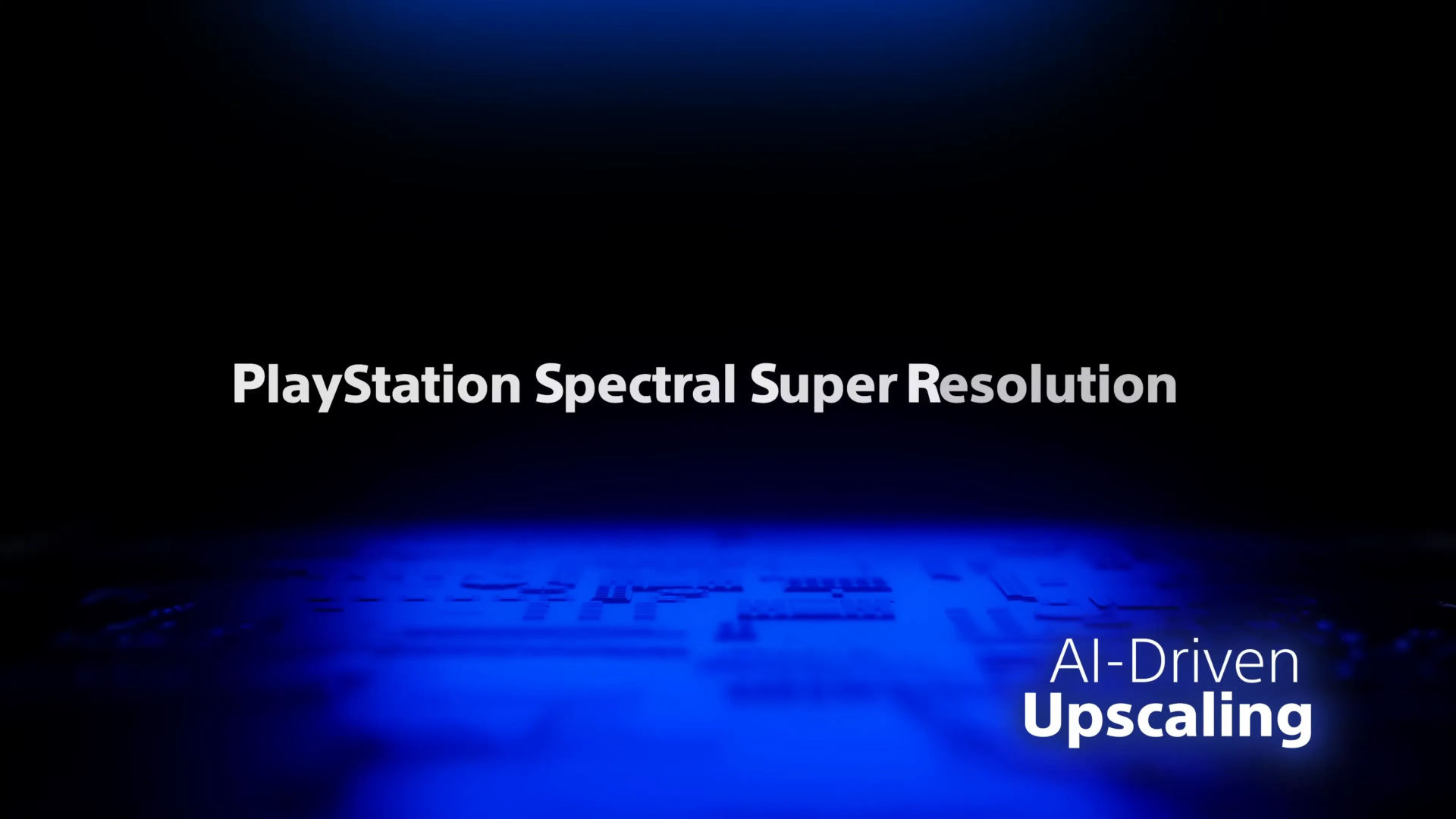 A screenshot from Sony's presentation announcing the PS5 Pro