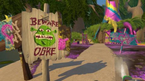 Shrek’s home sprayable in PowerWash Simulator next month