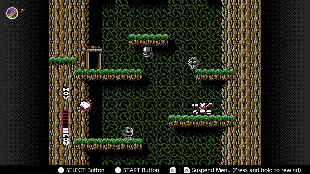 The Blaster Master ship delves into the earth in Blaster Master The Blaster Master ship delves into the earth in Blaster Master