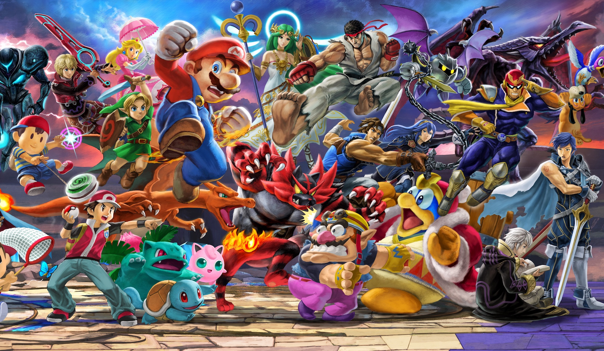 Super Smash Bros. Ultimate - all the characters