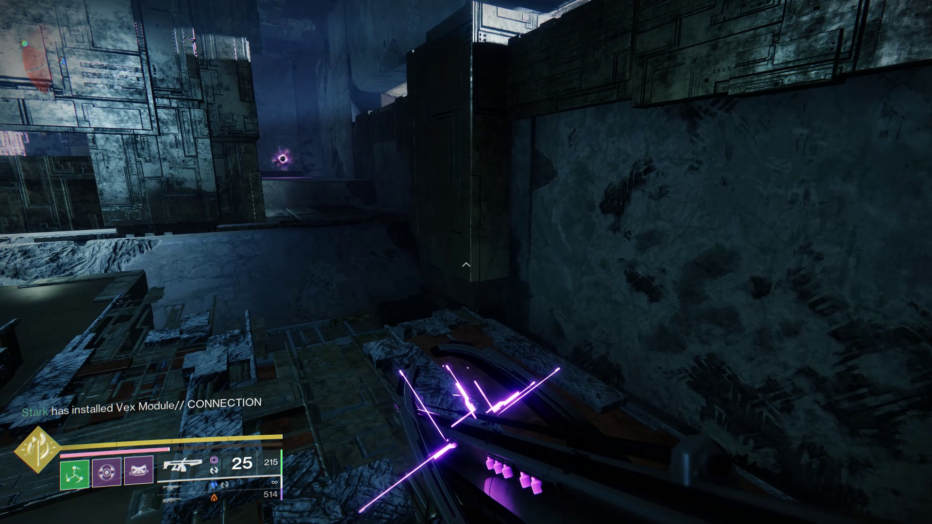 A Guardian hunts down purple anomalies in the Encore Exotic mission in Destiny 2 A Guardian hunts down purple anomalies in the Encore Exotic mission in Destiny 2