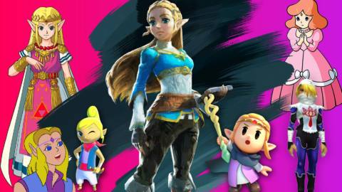 A brief history of Nintendo not letting you play as Zelda