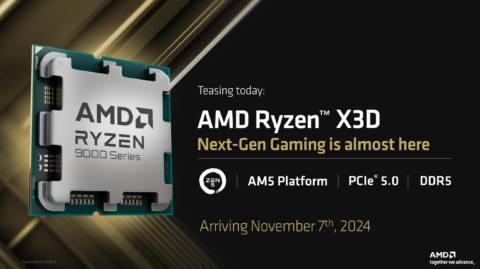 AMD’s spoiling Intel’s Arrow Lake party with Ryzen 9000-series price cuts and the promise of ‘next-gen gaming’ X3D chips arriving November 7