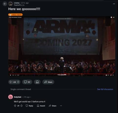 Arma 4 finally has a release target, and I’m sorry to say you’re going to be playing Grand Theft Auto 6 for two years before it comes out