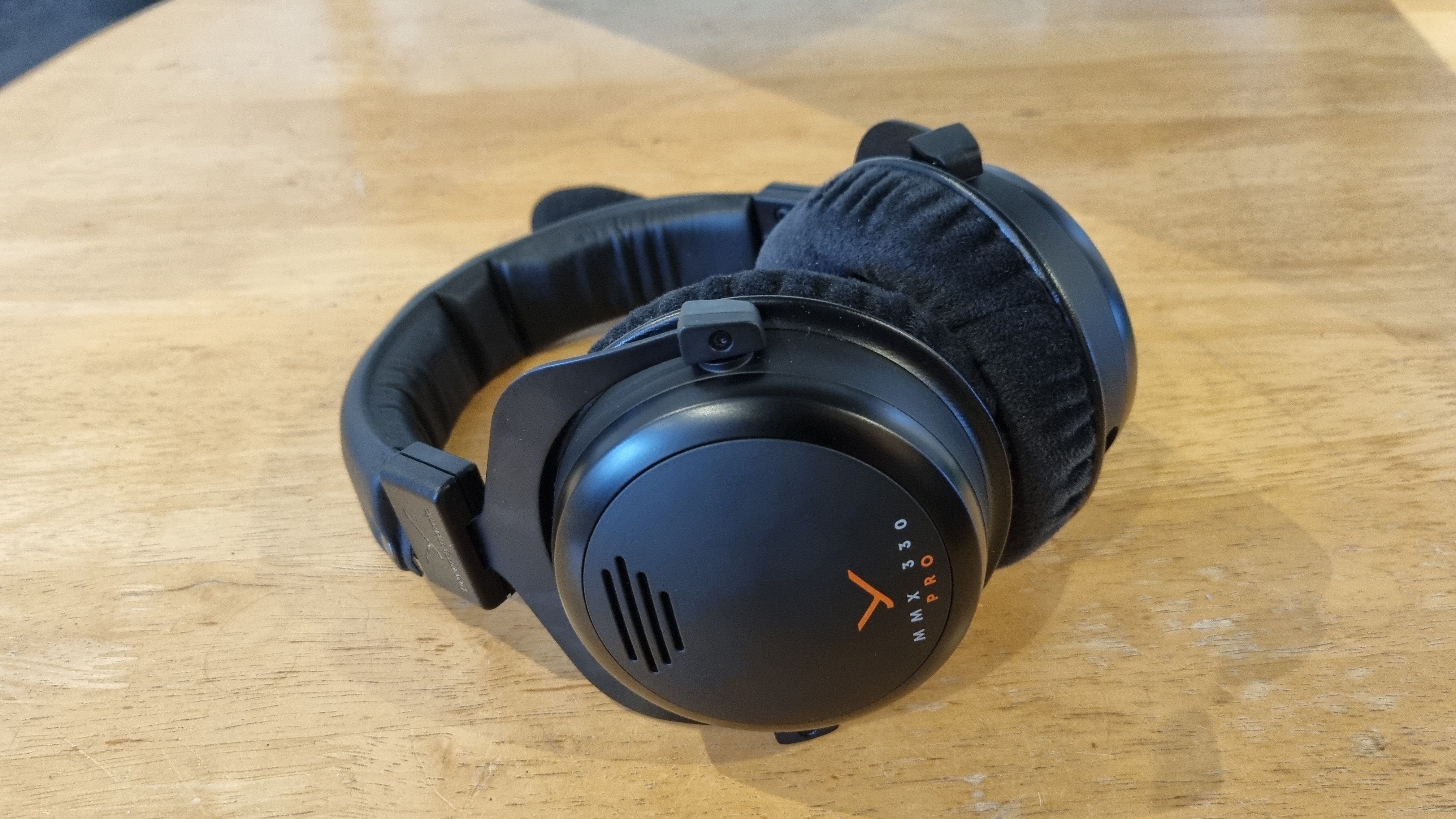 The Beyerdynamic MMX 300 Pro gaming headset.