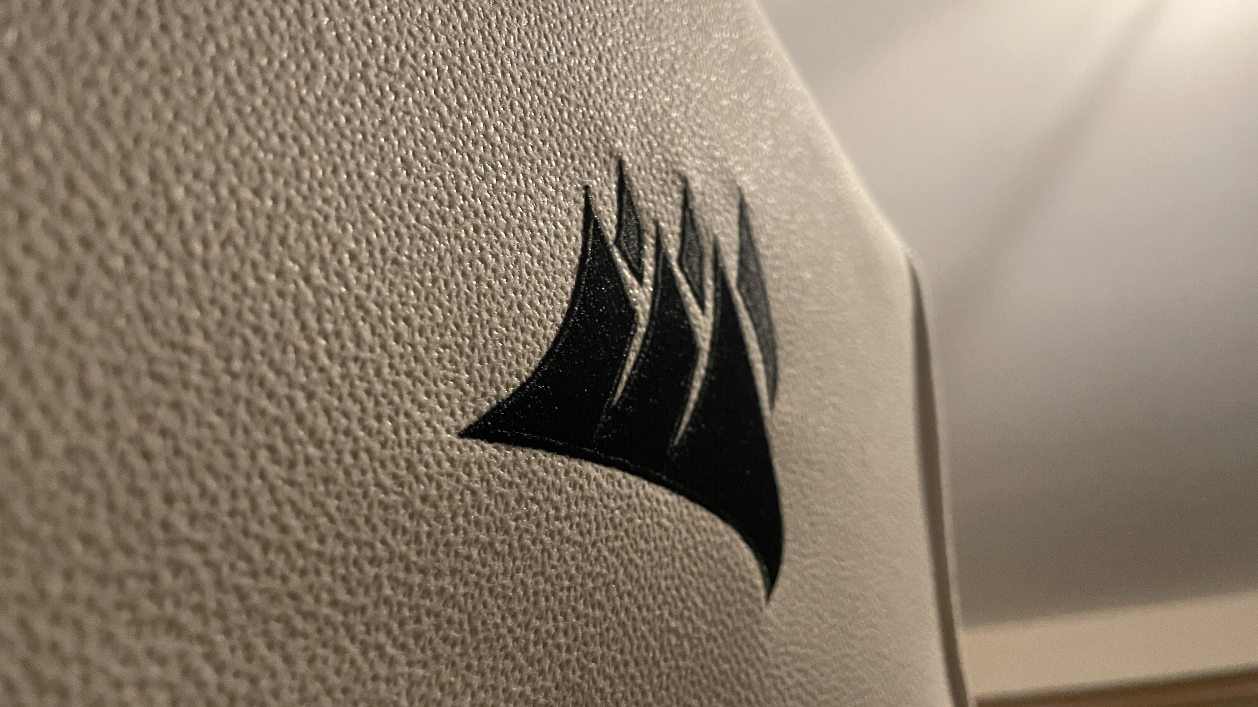 Corsair TC500 Luxe gaming chair logo