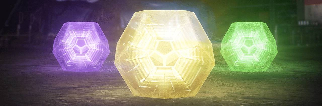 Purple, gold and green Engrams in Destiny 2 Purple, gold and green Engrams in Destiny 2