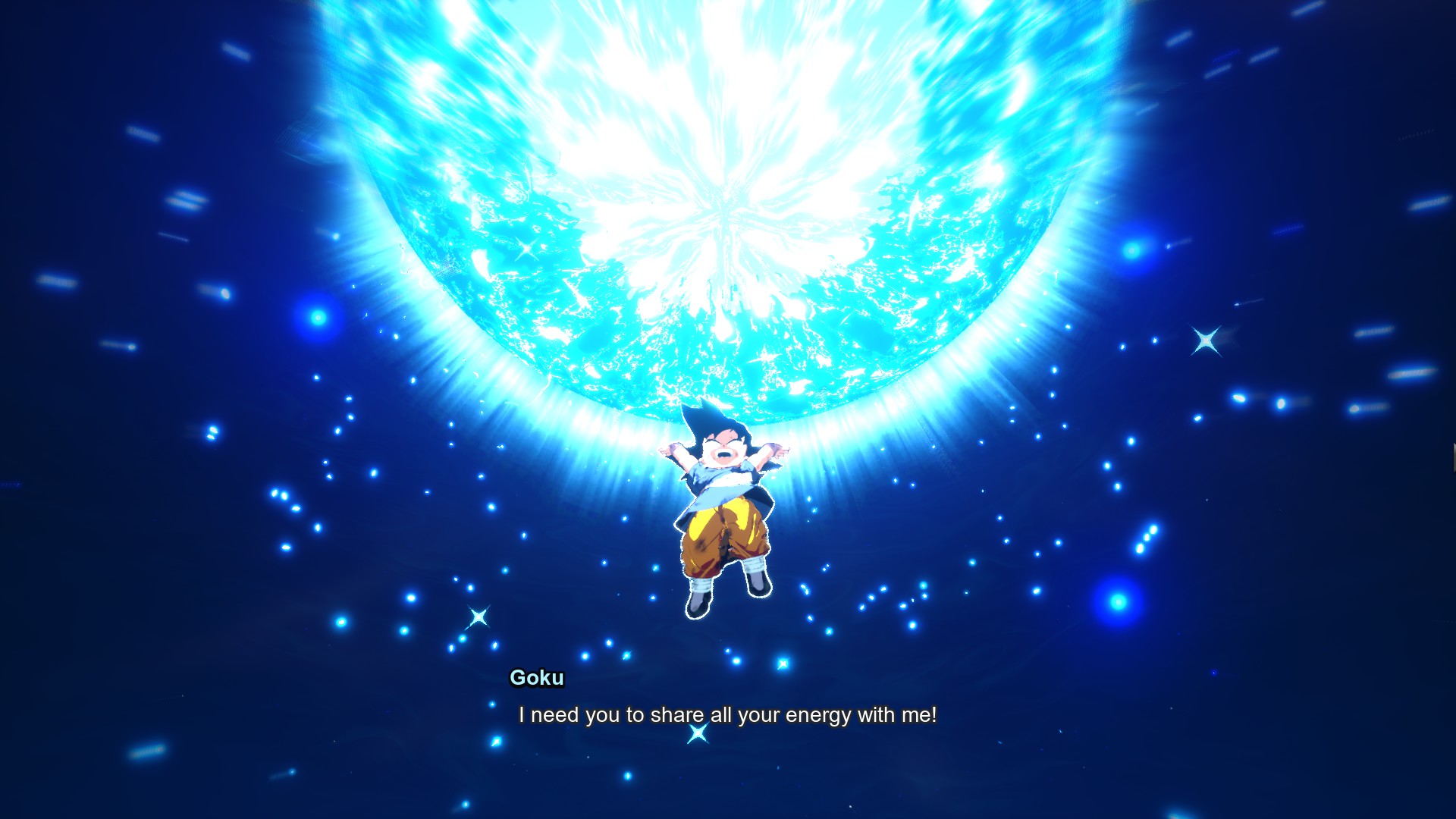 Goku in Dragon Ball Sparking! Zero