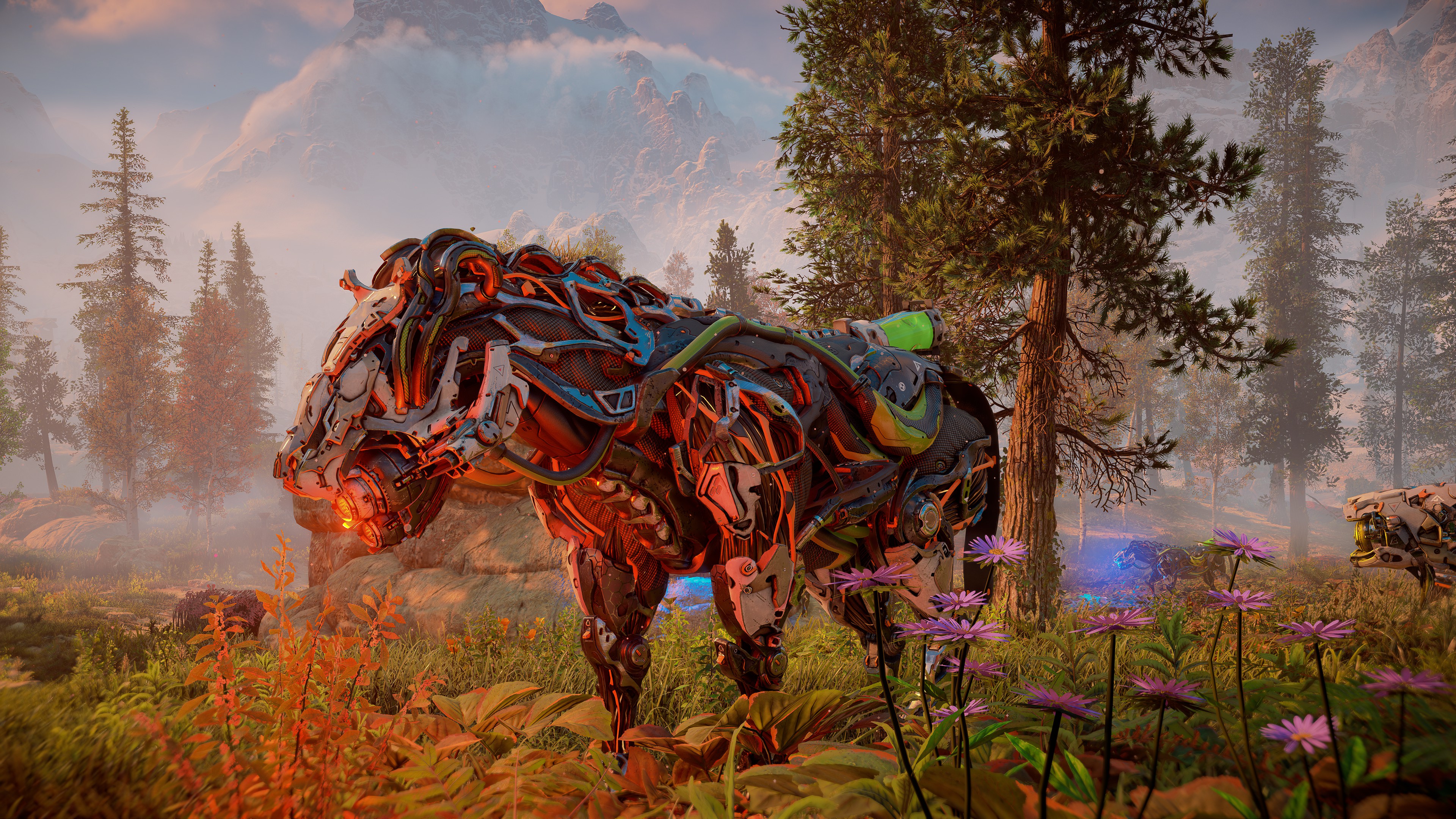 A screenshot from Horizon Zero Dawn Remastered, using the game's Photo Mode