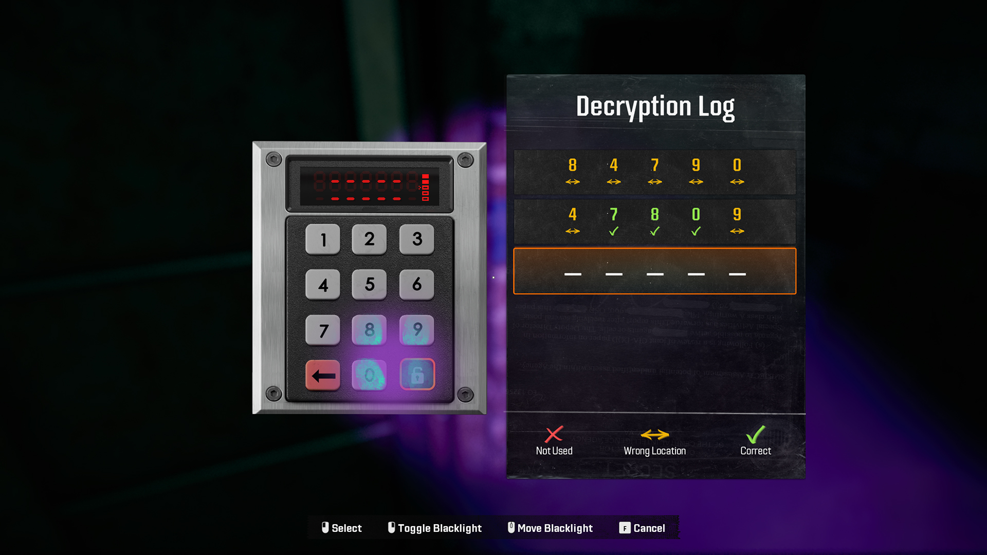 A keypad shows the correct answer fo the Black Ops 6 safehouse puzzle