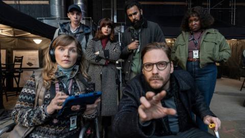 The first full trailer for HBO’s movie-making satire The Franchise wants to show us how awful working on a superhero film is