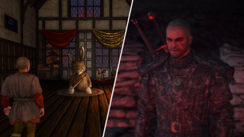 The Witcher 3 just got a bunch of new quest mods, and this one where Geralt runs into a light, chats to a shadow as a child, and fights himself might be my favorite