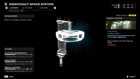 At last, democracy has come to Helldivers 2: A new Democracy Space Station lets players vote on which planet gets bombarded for truth and justice every 24 hours