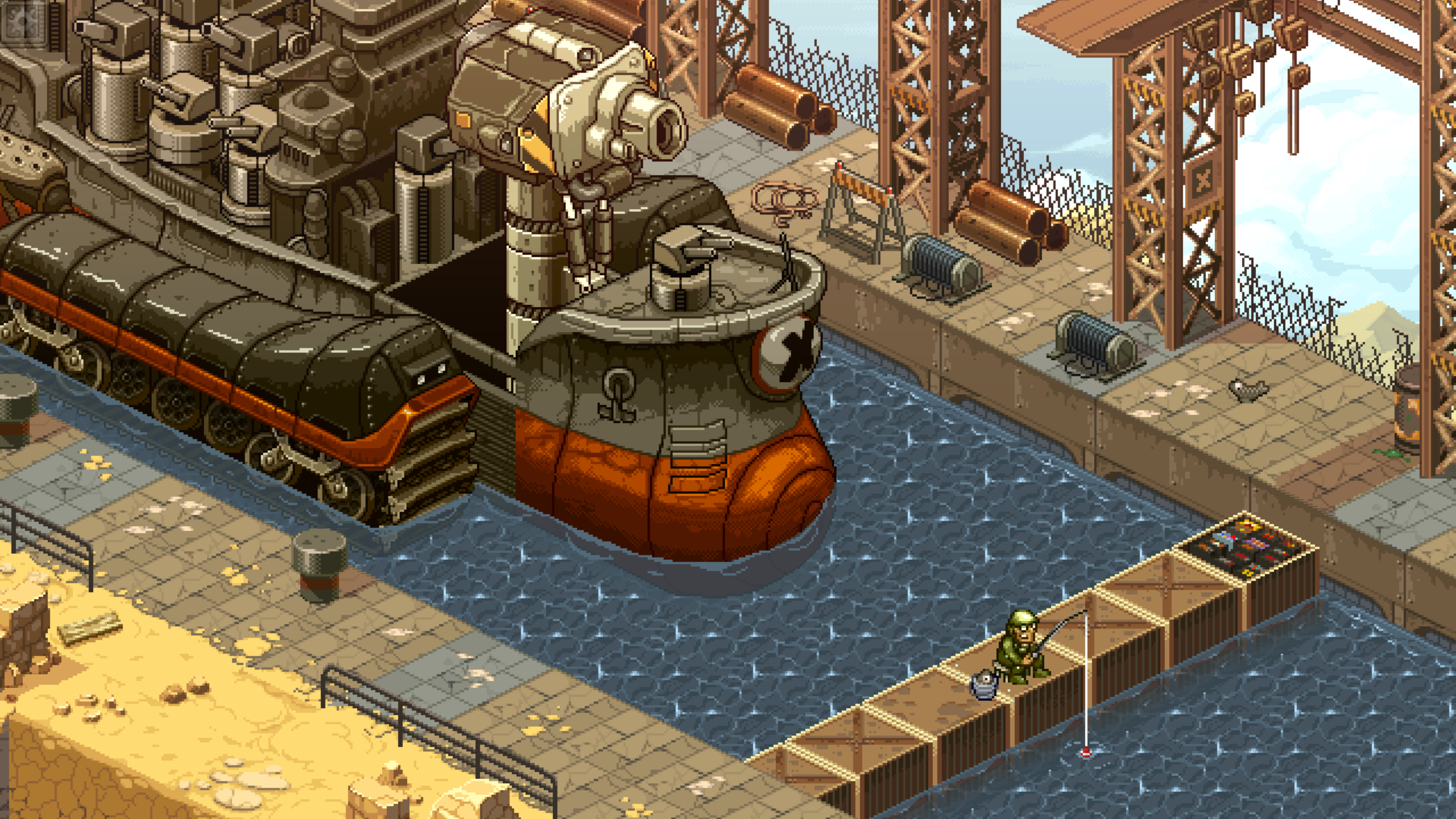 Metal Slug Tactics, isometric turn-based strategy