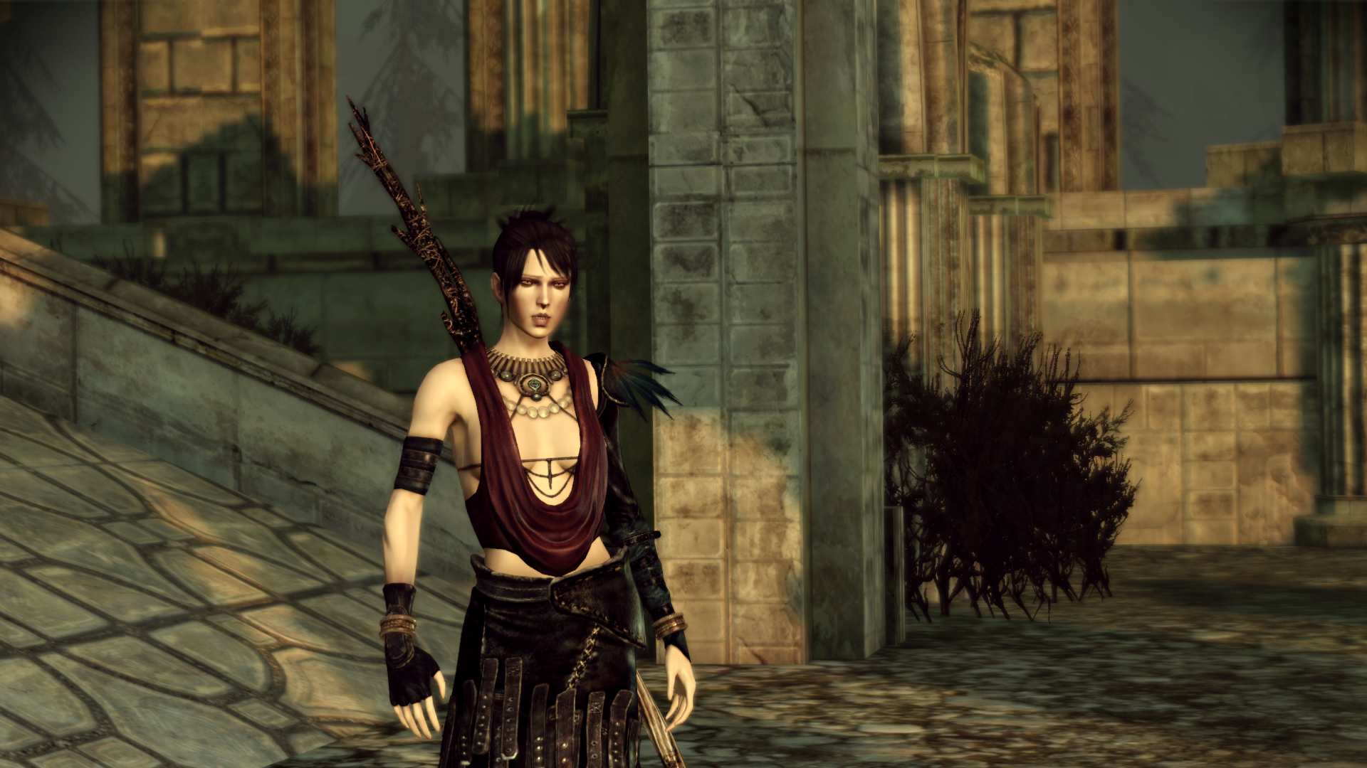 Morrigan, the Witch of the Wilds, in Dragon Age: Origins