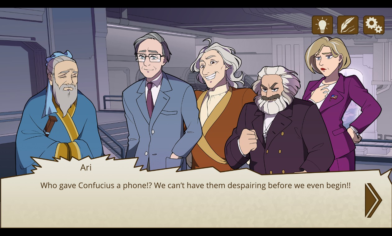 Pro Philosopher 2 debate visual novel