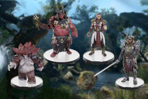 WizKids reveals four new Baldur’s Gate 3 miniatures