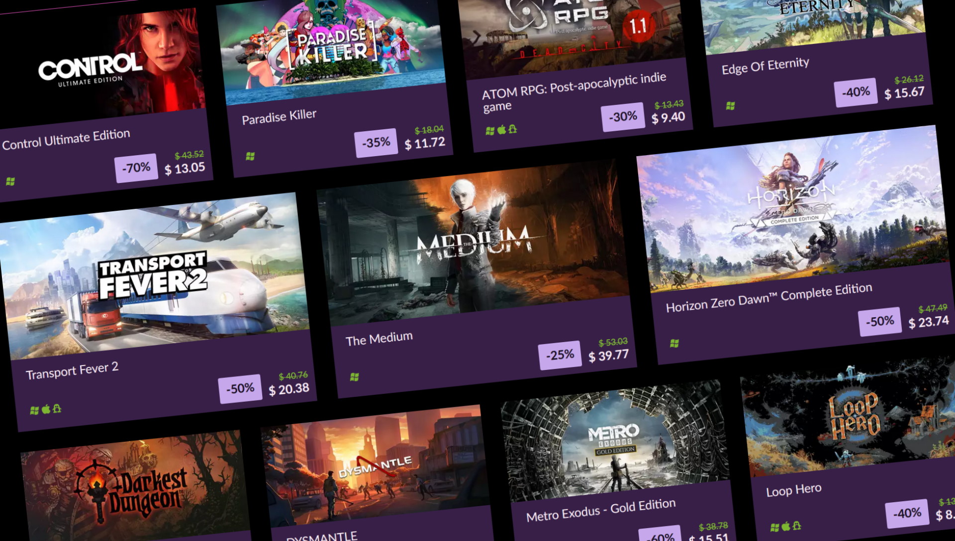 GOG Black Friday sale 2021