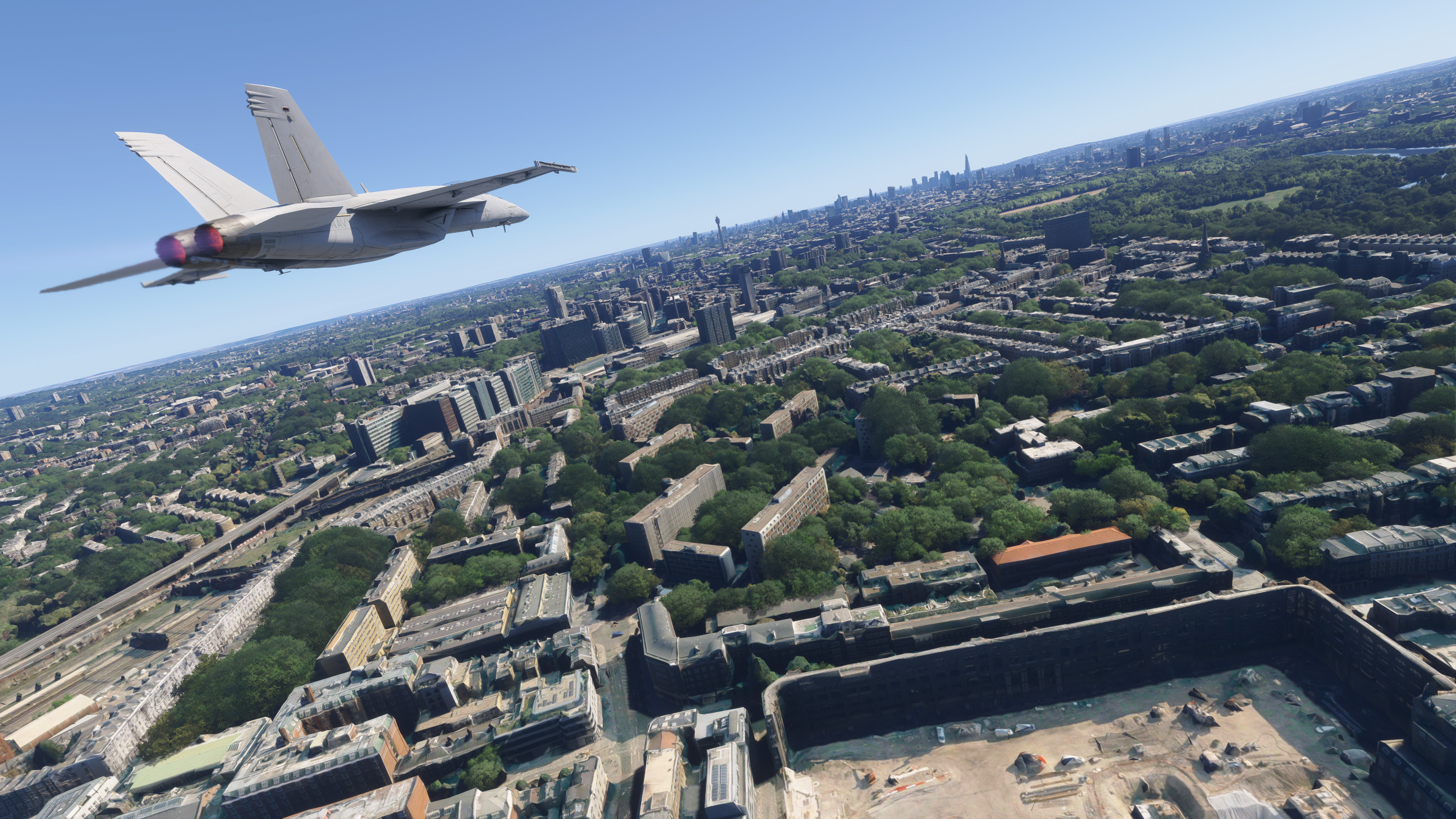 A screenshot of Microsoft Flight Simulator 2024, using the game's photo mode