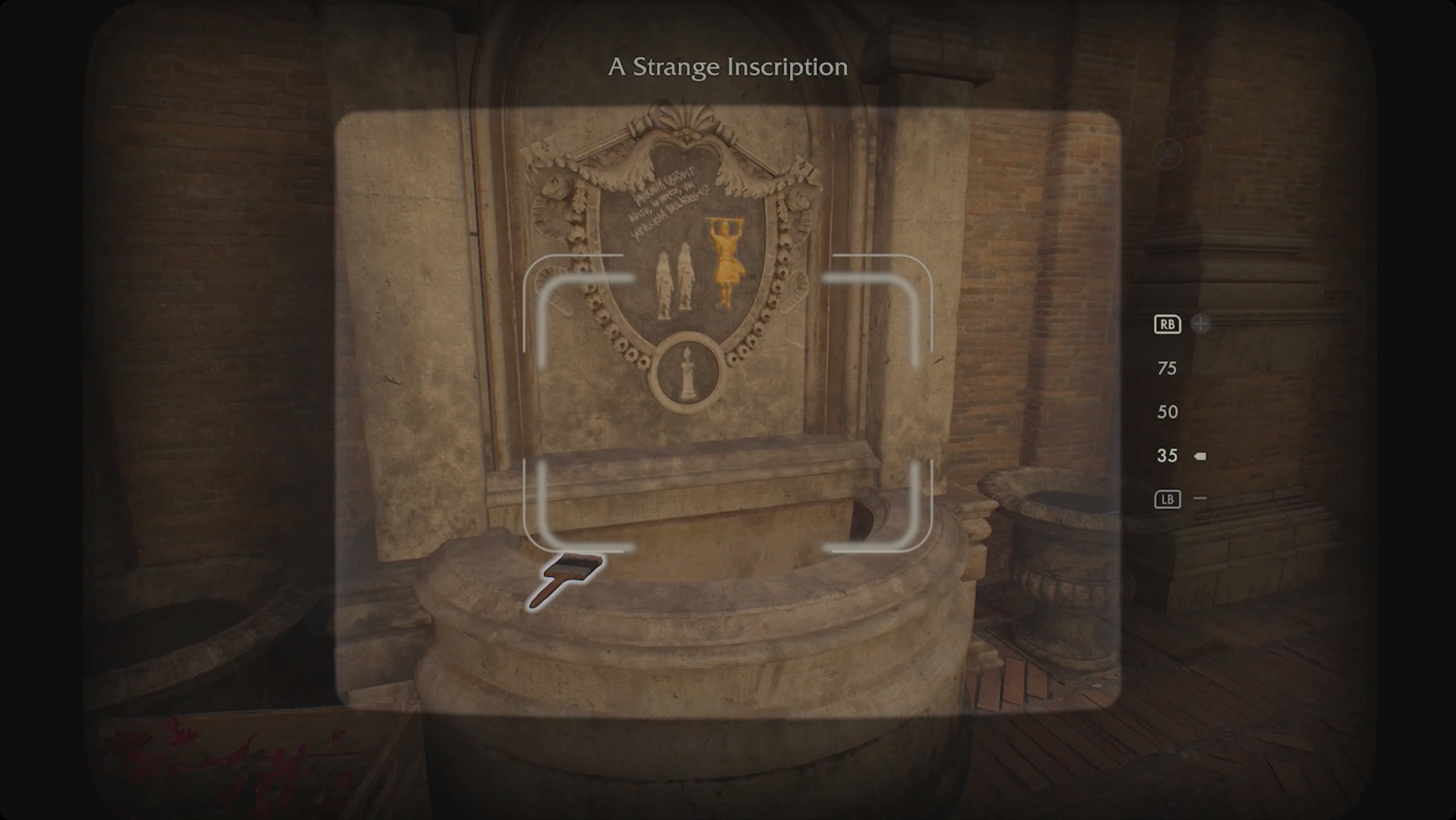 Indiana Jones and the Great Circle brackets to frame a photo Indiana Jones and the Great Circle brackets to frame a photo