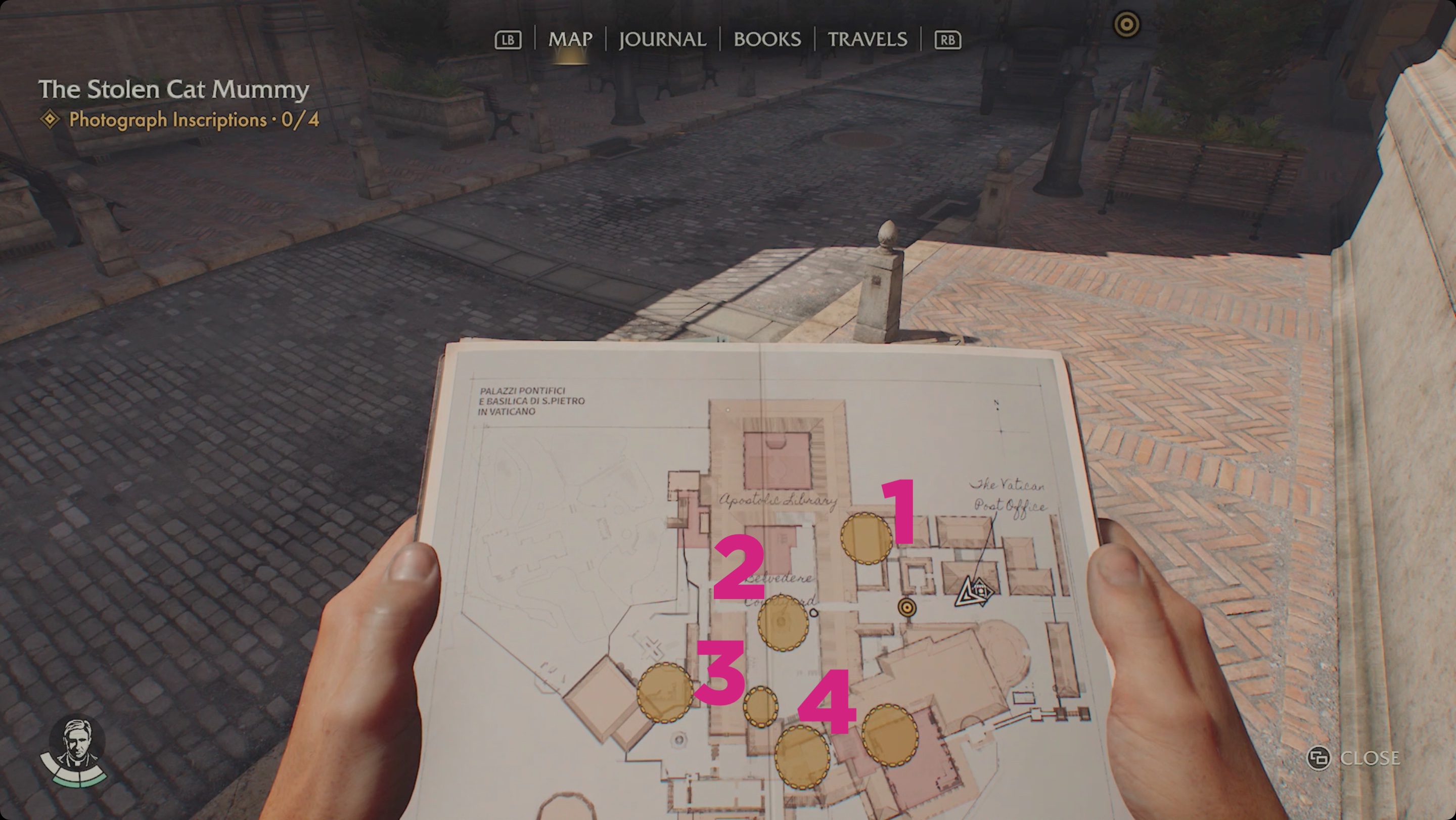 Indiana Jones and the Great Circle Strange Inscription map Indiana Jones and the Great Circle Strange Inscription map