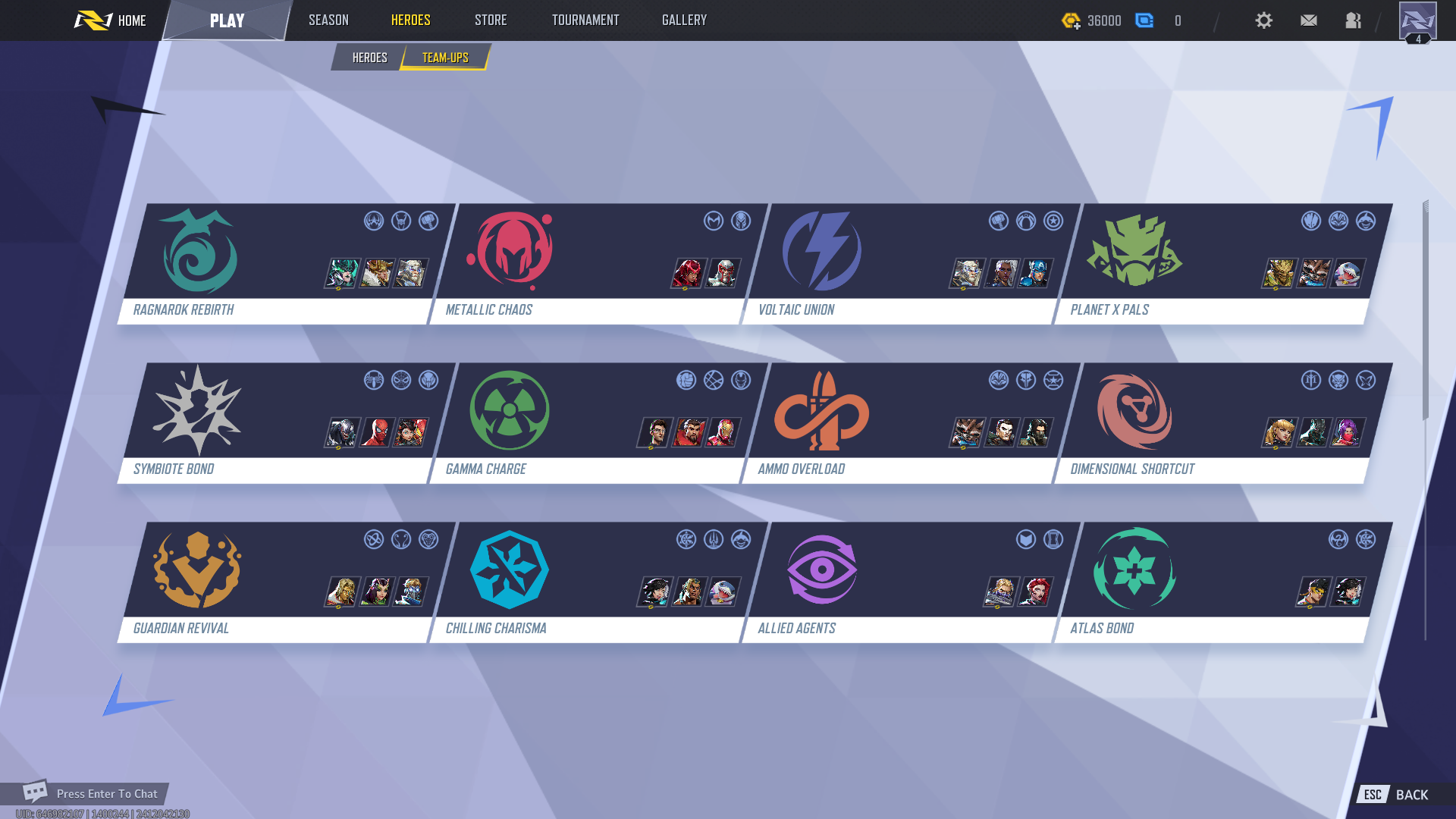 The Team-Up ability screen for Marvel Rivals The Team-Up ability screen for Marvel Rivals