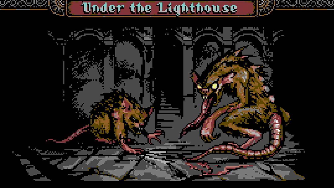 A pair of mutated rats in Skald: Against the Black Priory.