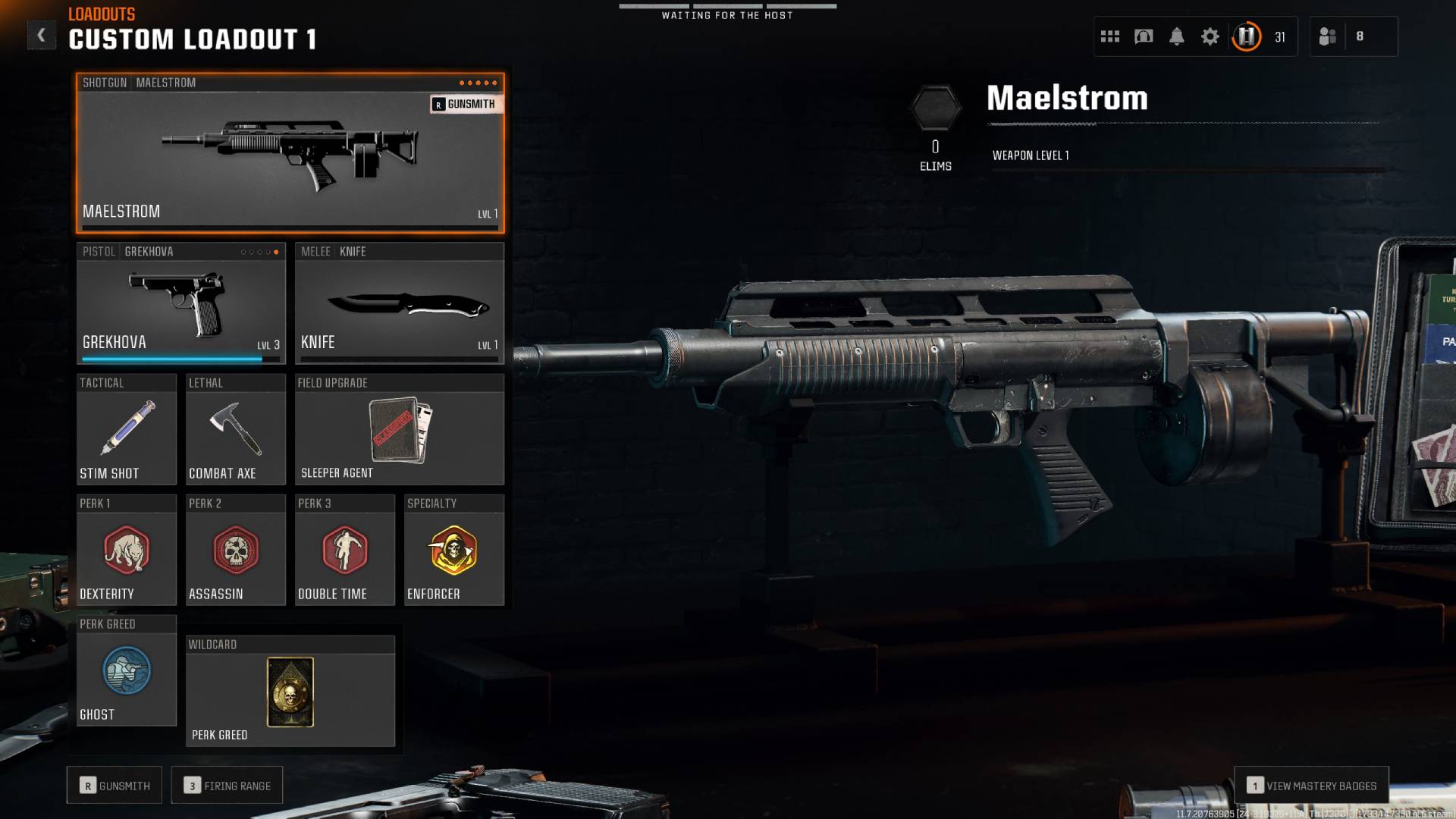 A menu shows the best class for the Maelstrom in Black Ops 6 A menu shows the best class for the Maelstrom in Black Ops 6