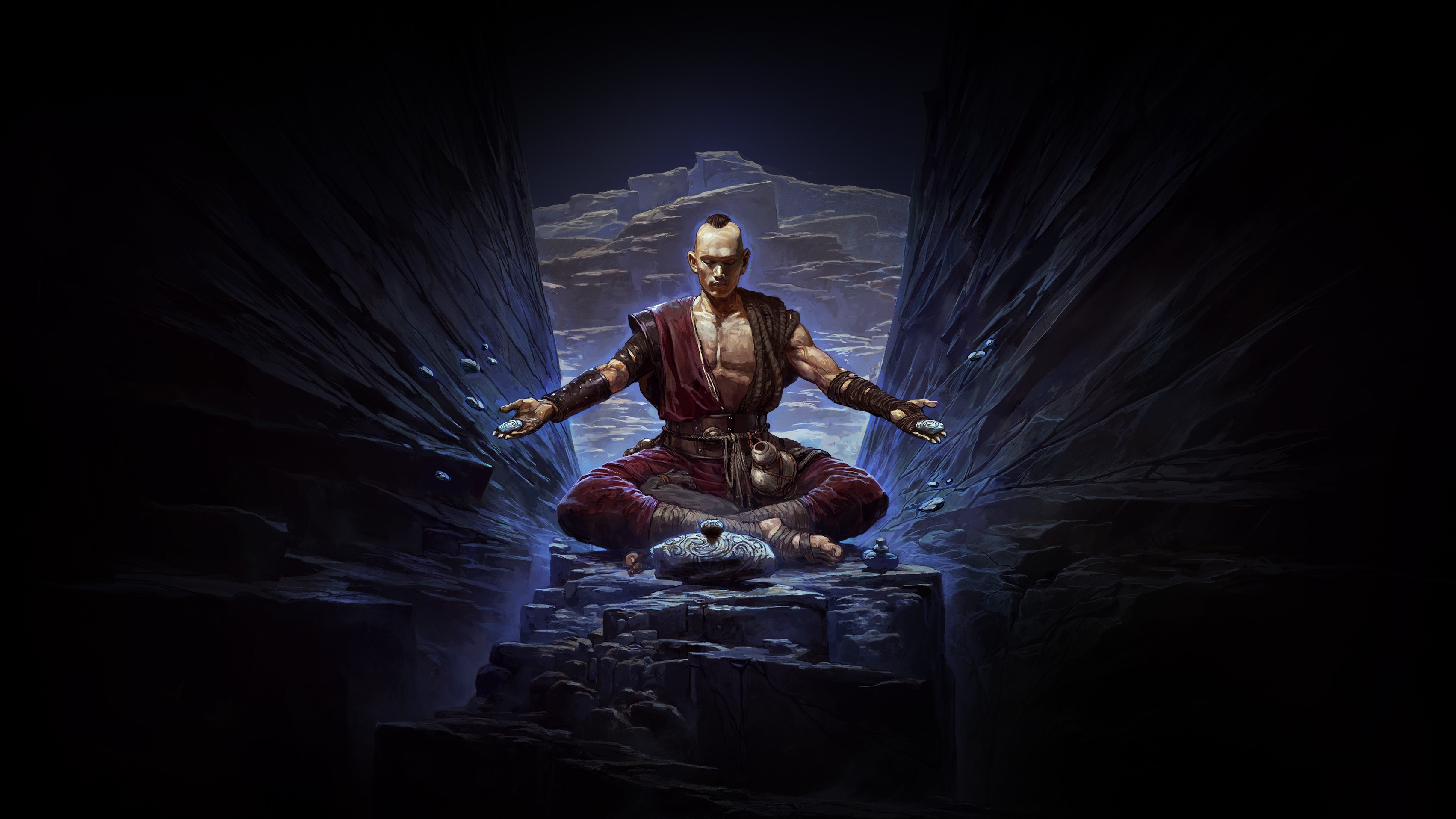 PoE 2 Monk build - Meditating Monk