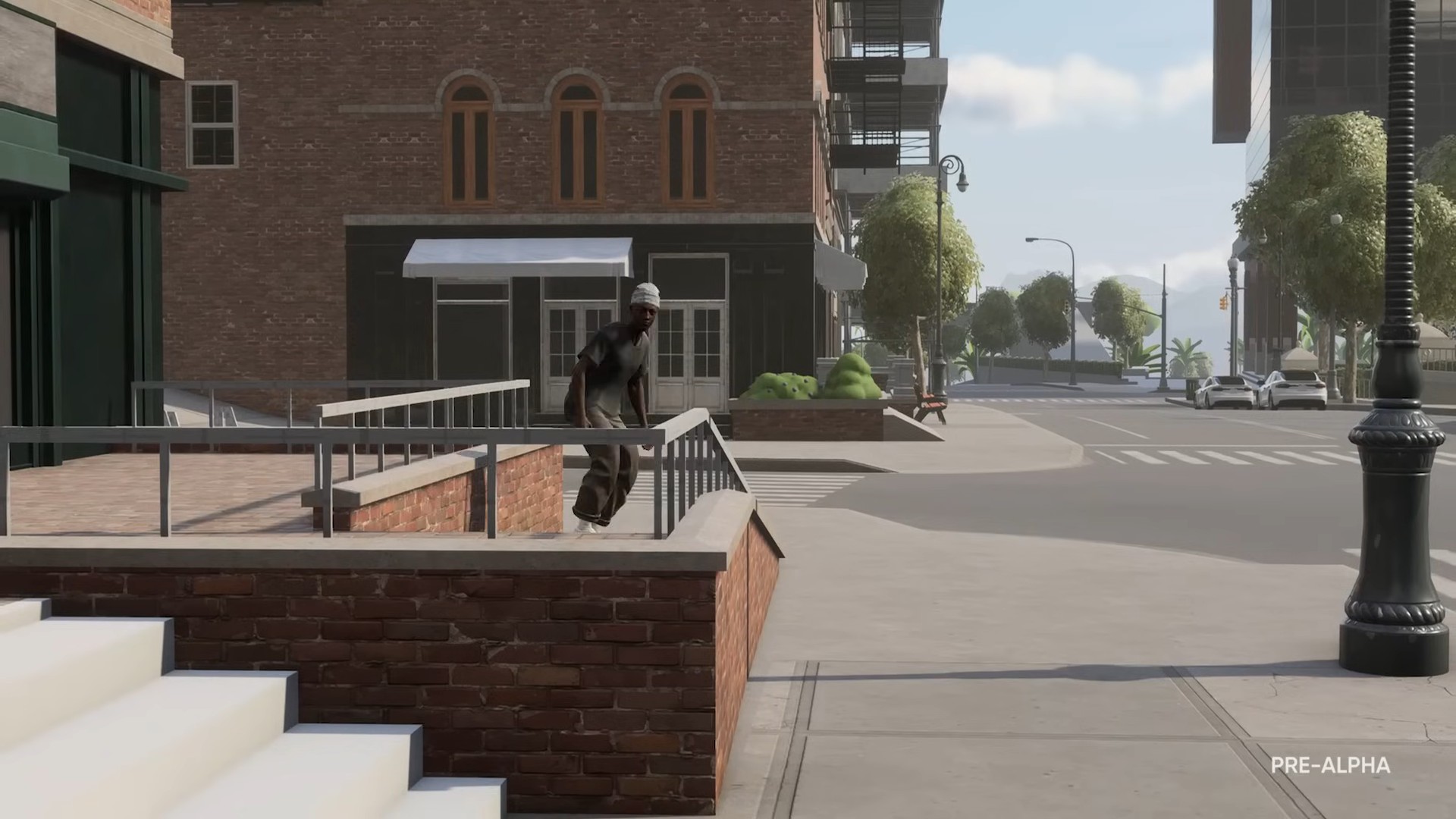 Skate screenshot from EA's early insider playtest highlights footage.