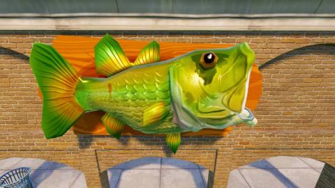 Fish trophy locations in Fortnite OG