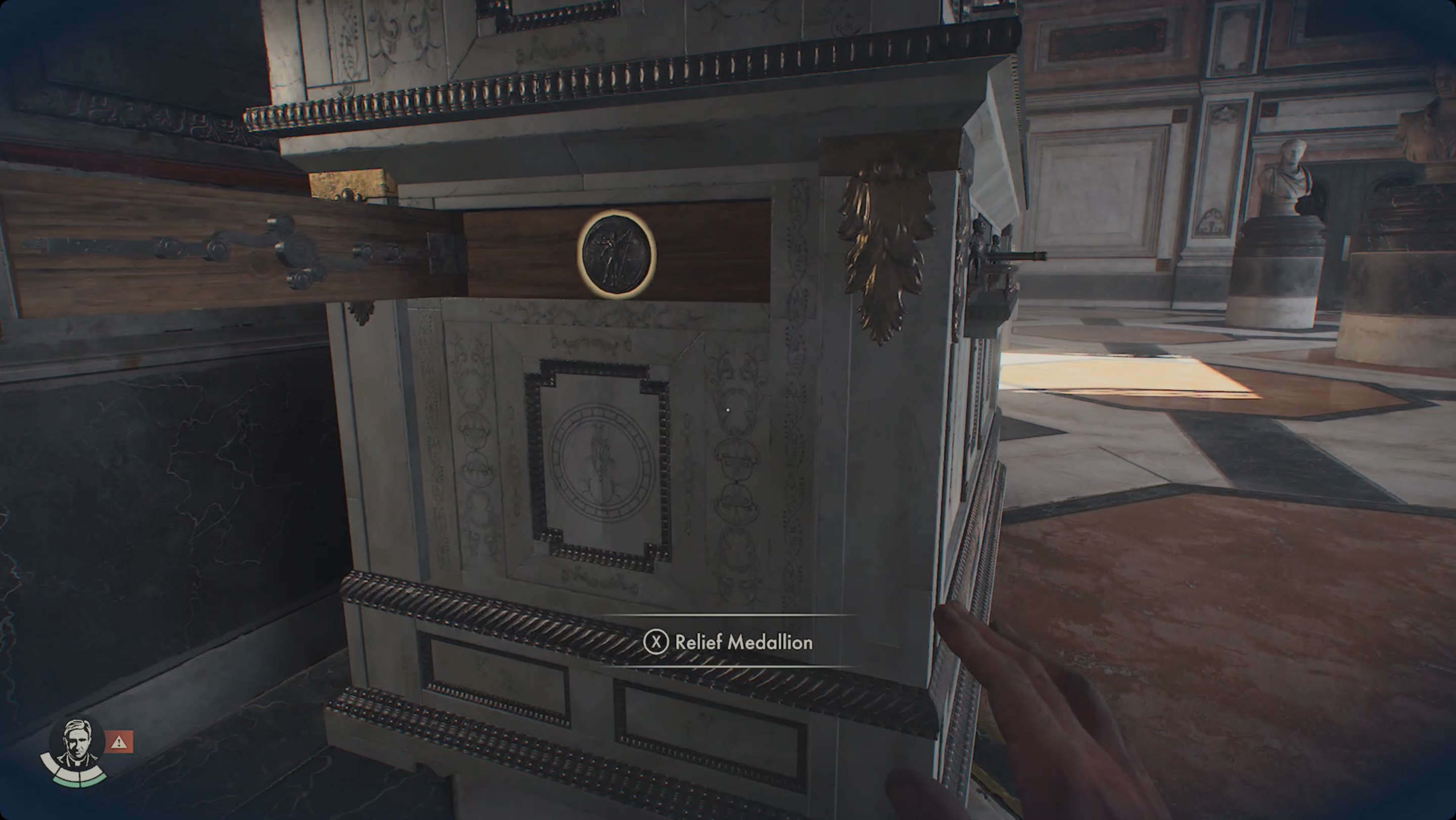 Indiana Jones and the Great Circle collecting the Relief Medallion Indiana Jones and the Great Circle collecting the Relief Medallion