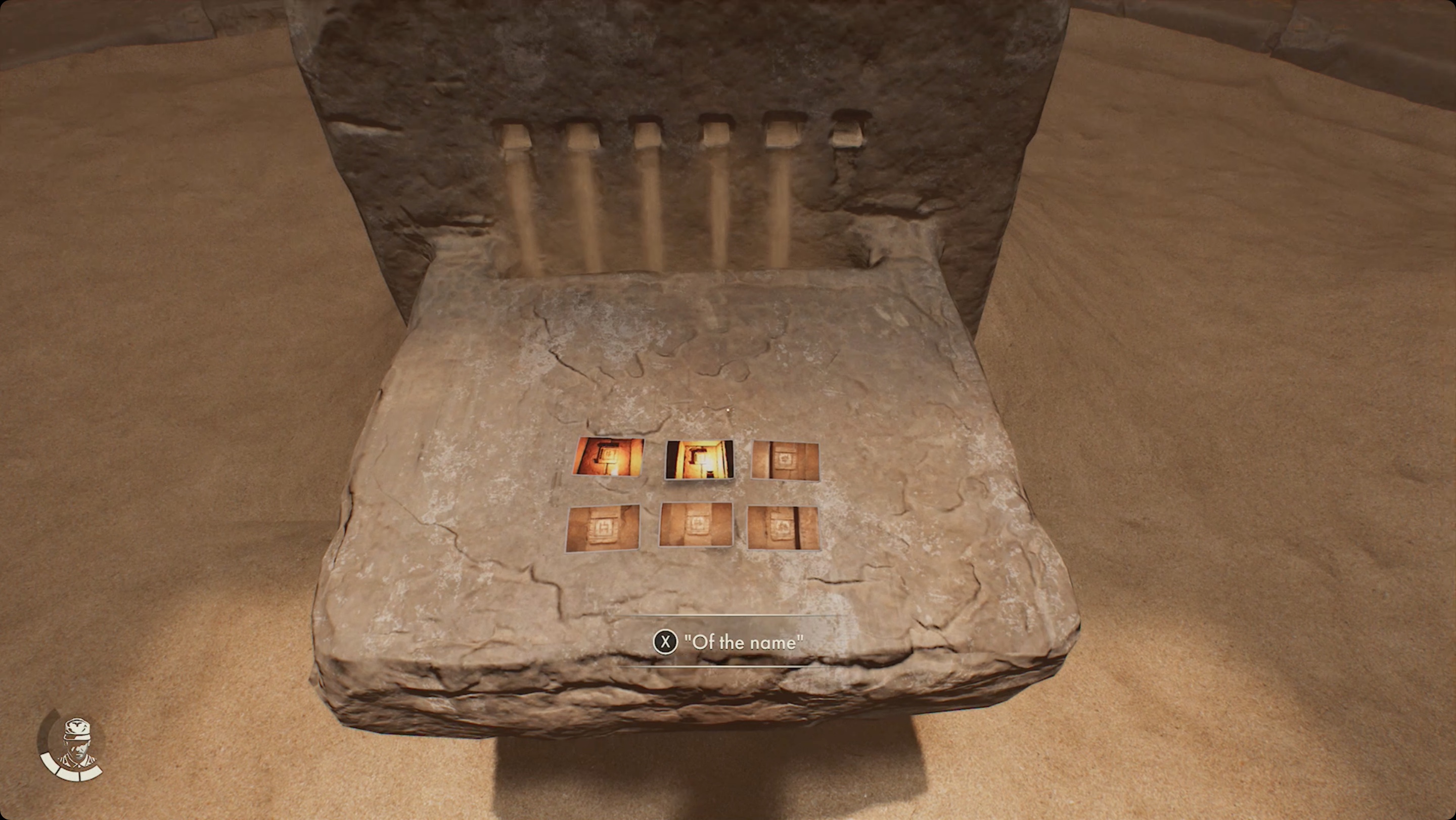 Indiana Jones and the Great Circle Resonance Chamber puzzle solution