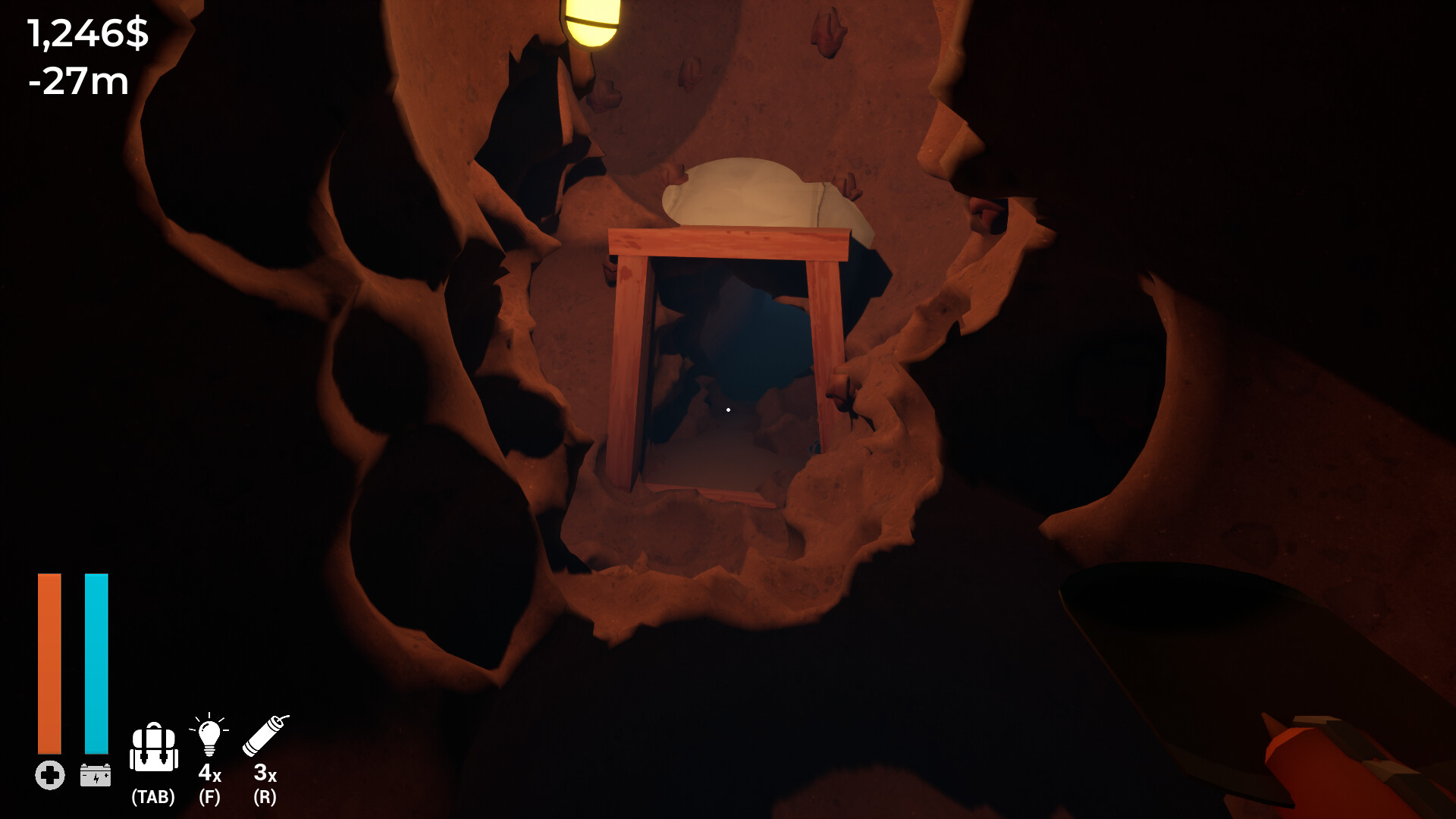 Screenshot from A Game About Digging A Hole