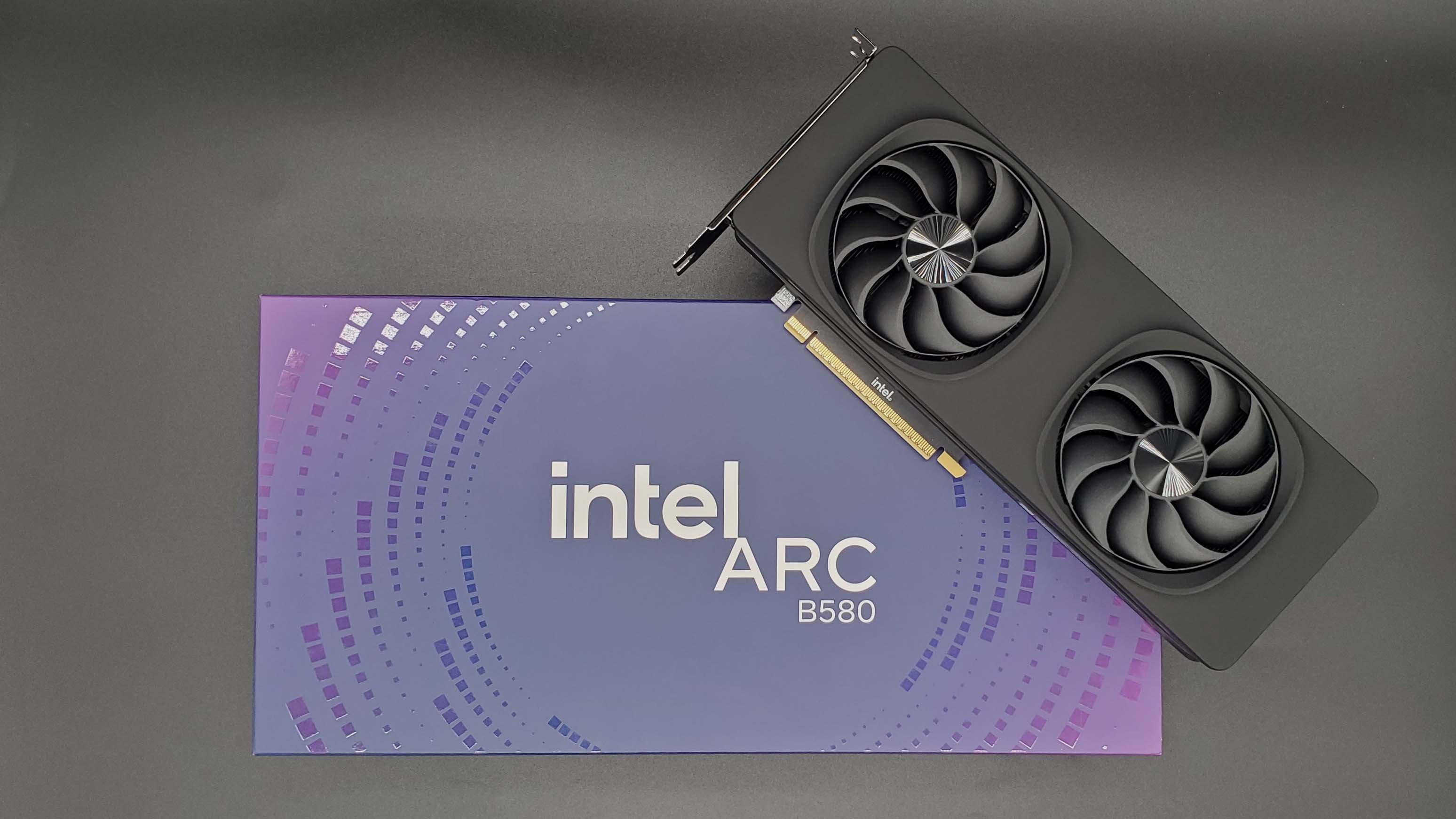 Intel Arc B580 graphics card