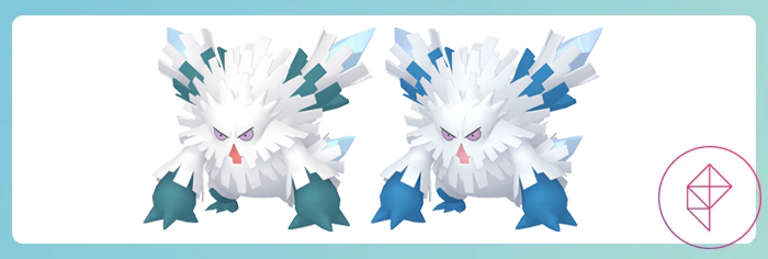 Shiny Mega Abomasnow in Pokémon Go