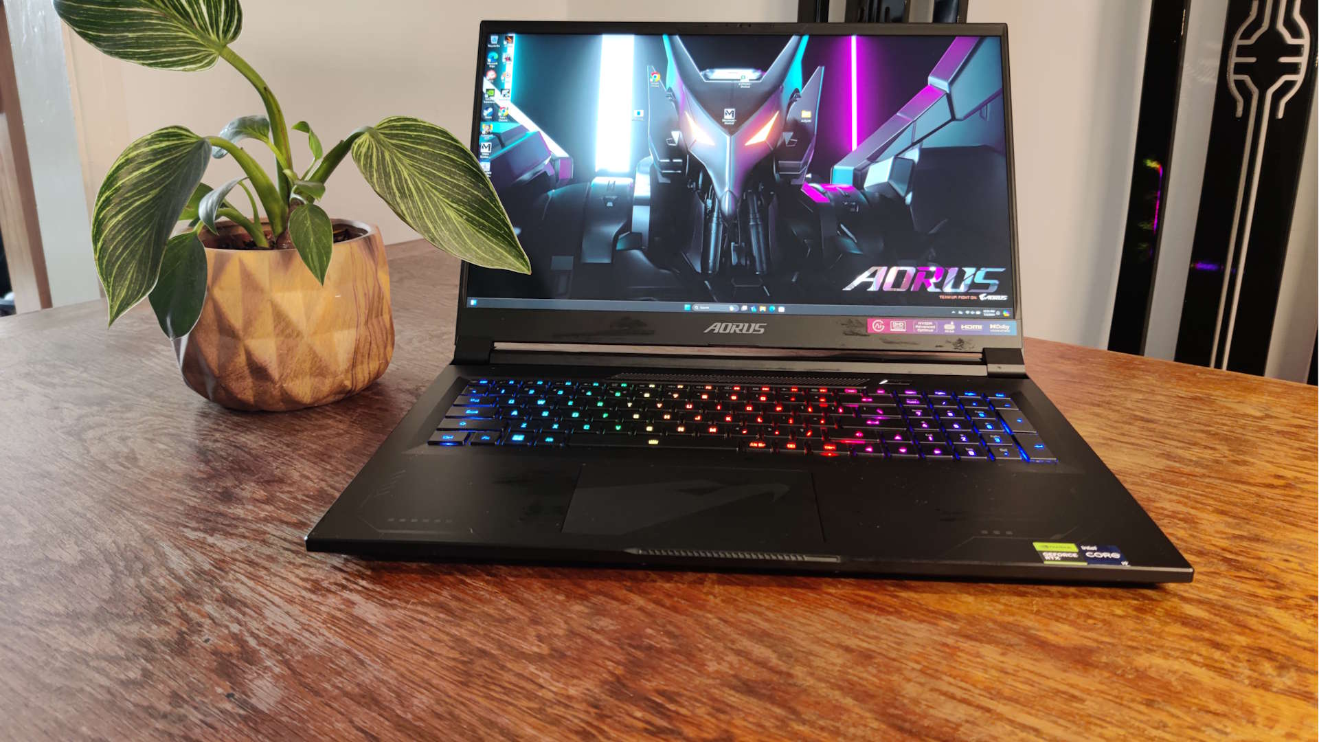 Gigabyte Aorus 17X gaming laptop