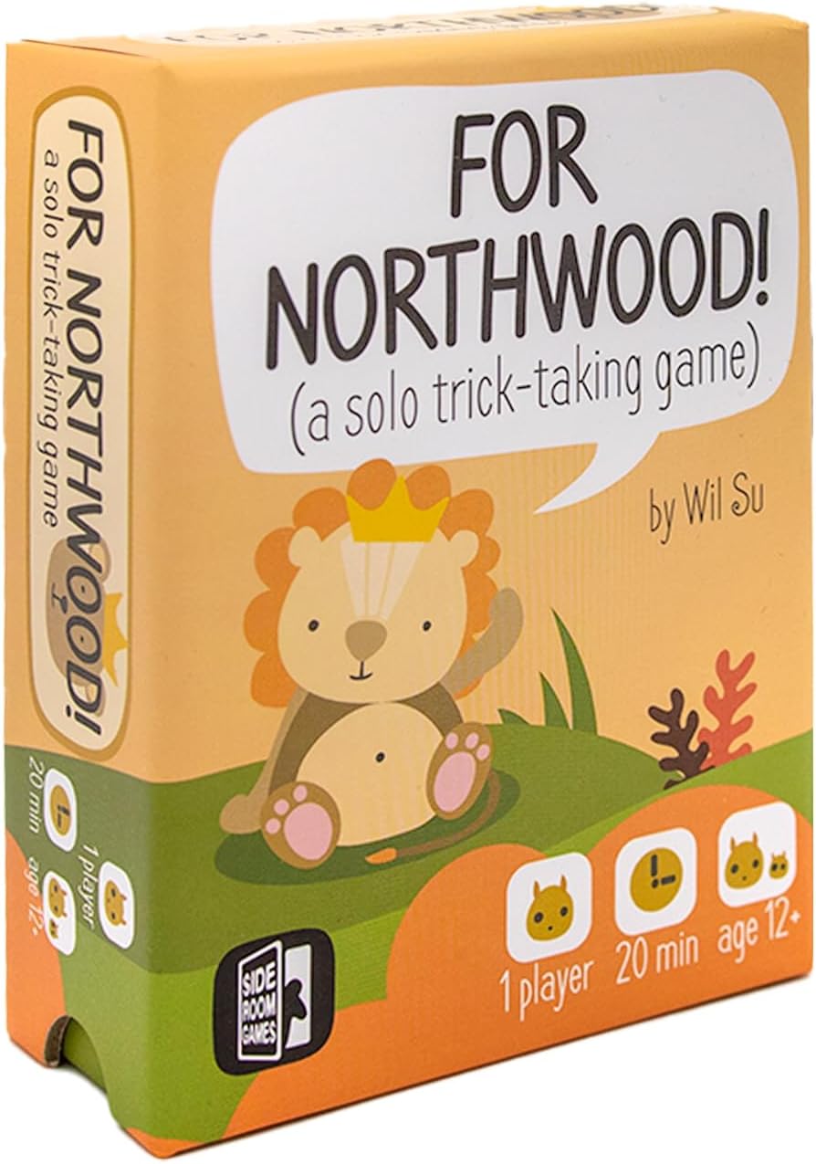 The box for the board game For Northwood.